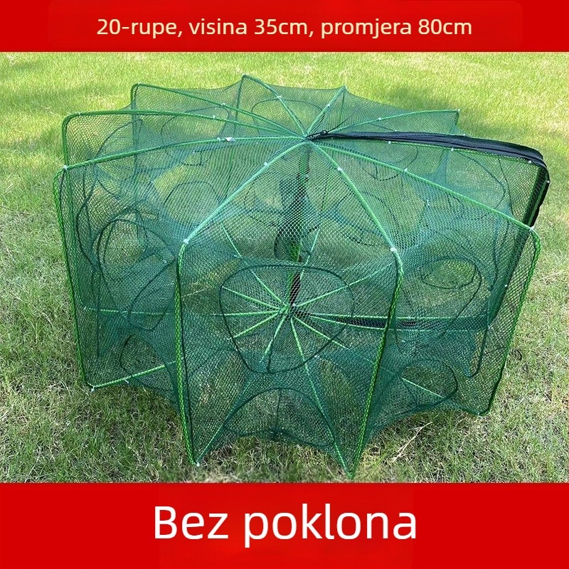 The King in the Net najlon kvadratna mreža za ribu i škampe