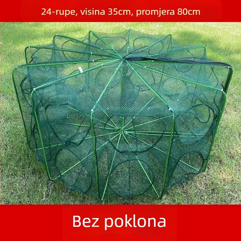 The King in the Net najlon kvadratna mreža za ribu i škampe