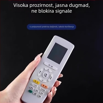 Univerzalni zaštitni omotač za daljinski upravljač, PVC materijal, glavni sastav: POF 50%, moderan minimalistički stil