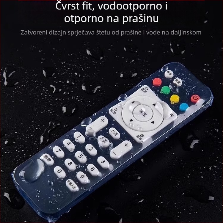 Univerzalni zaštitni omotač za daljinski upravljač, PVC materijal, glavni sastav: POF 50%, moderan minimalistički stil