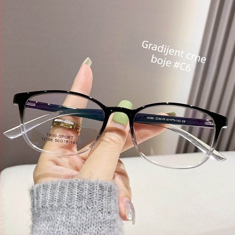 Chuan baoxi Presbiopijske čitačke naočale, unisex okvir TR90, ovalni oblik, leće od polikarbonata