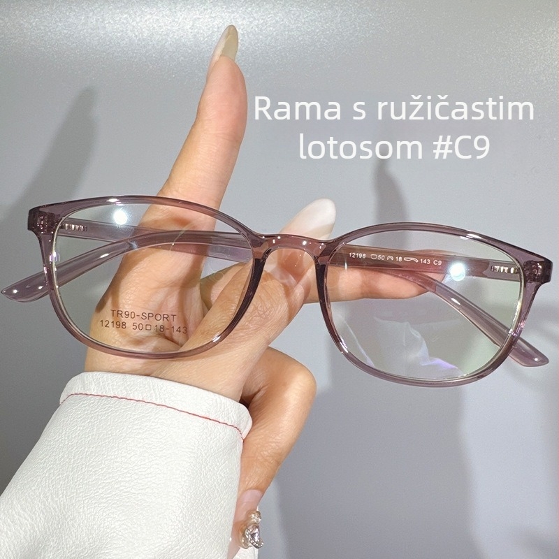 Chuan baoxi Presbiopijske čitačke naočale, unisex okvir TR90, ovalni oblik, leće od polikarbonata