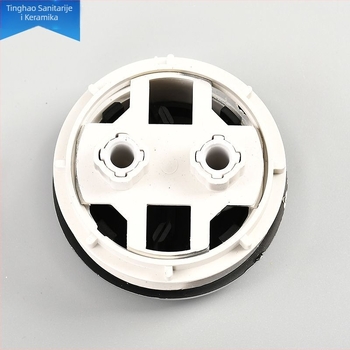 Gumb za spremnik toaleta, dvostruki pritisak za univerzalno ispiranje, elektroplatirani završni sloj, OEM, za montažu