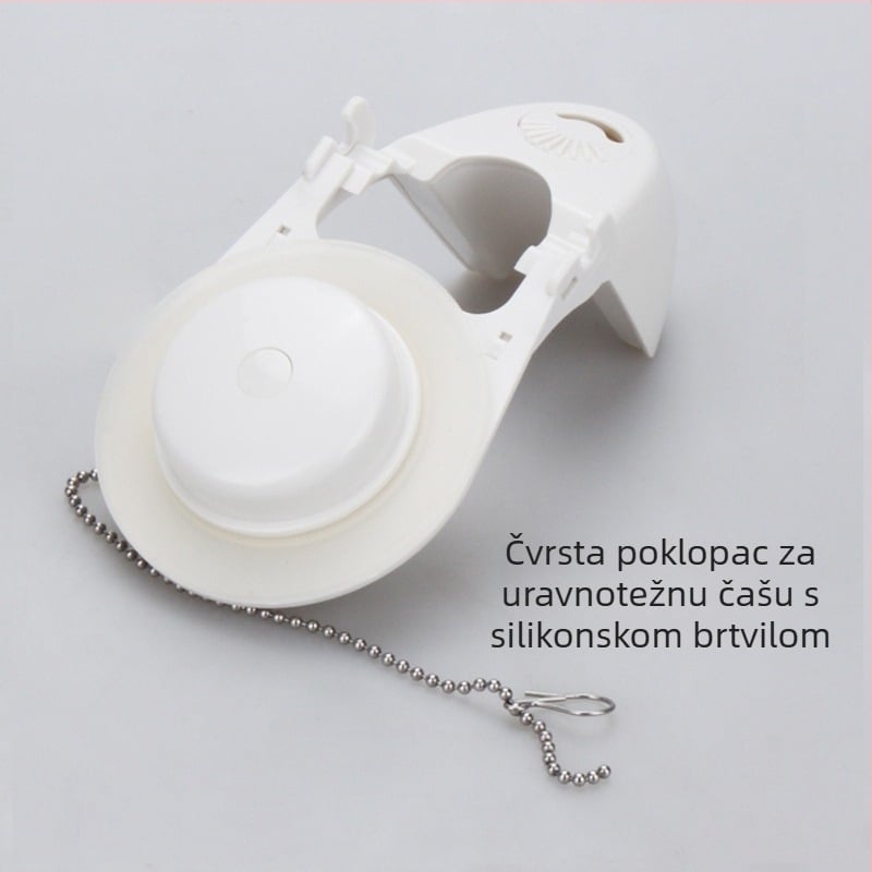 WC splašni ventil - bakar i ABS; injekcijsko prešanje + obrada; ručna uporaba; univerzalni dodatak za spremnik vode