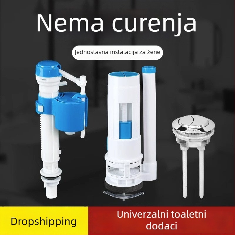 Dodatna oprema za spremnik toaleta – plast, marka Shouli, moderan i jednostavan stil, za direktnu upotrebu