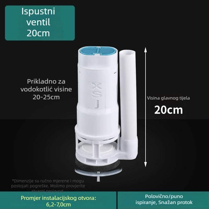Dodatna oprema za spremnik toaleta – plast, marka Shouli, moderan i jednostavan stil, za direktnu upotrebu