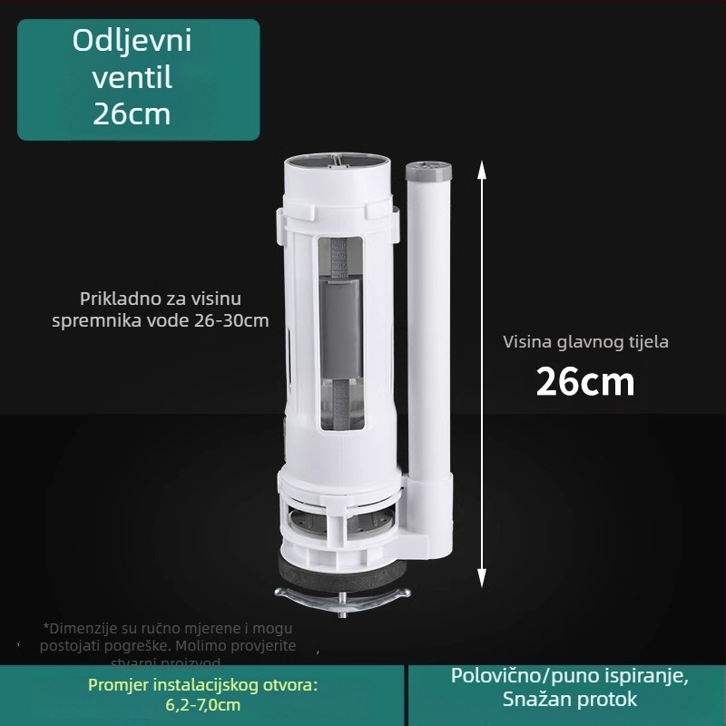 Dodatna oprema za spremnik toaleta – plast, marka Shouli, moderan i jednostavan stil, za direktnu upotrebu