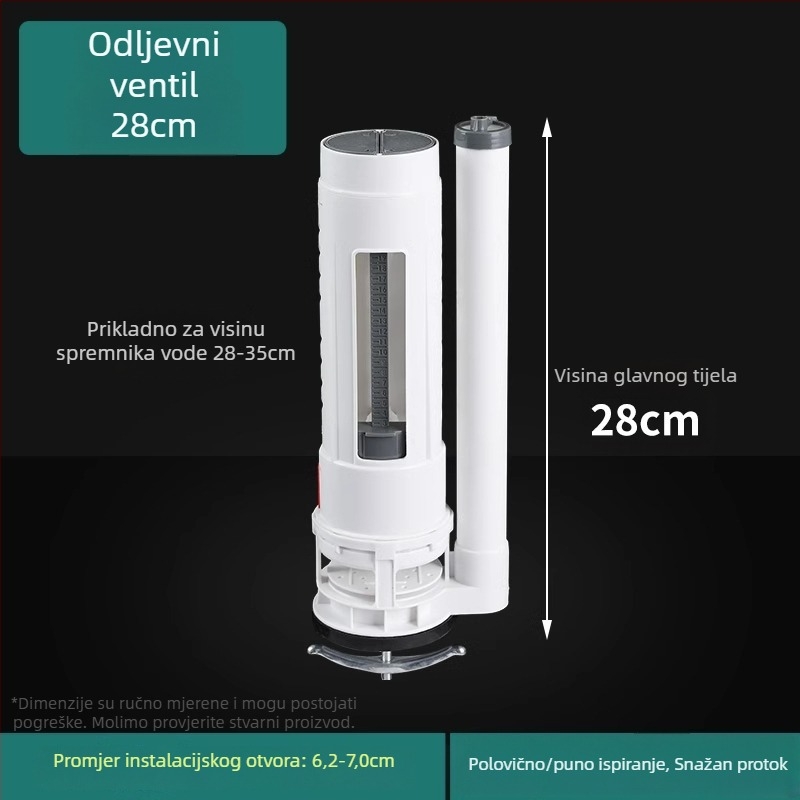 Dodatna oprema za spremnik toaleta – plast, marka Shouli, moderan i jednostavan stil, za direktnu upotrebu