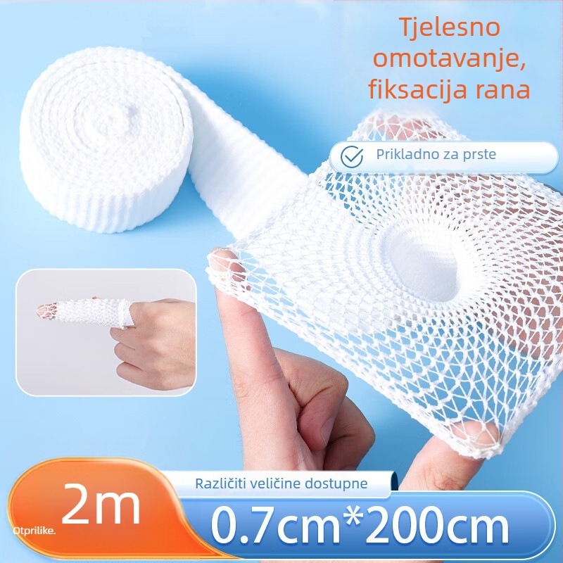 Yilunte prozračna mrežasta elastična tubularna zavoja za glavu, ruku i prste; pogodna za košarku, trčanje i fitness.