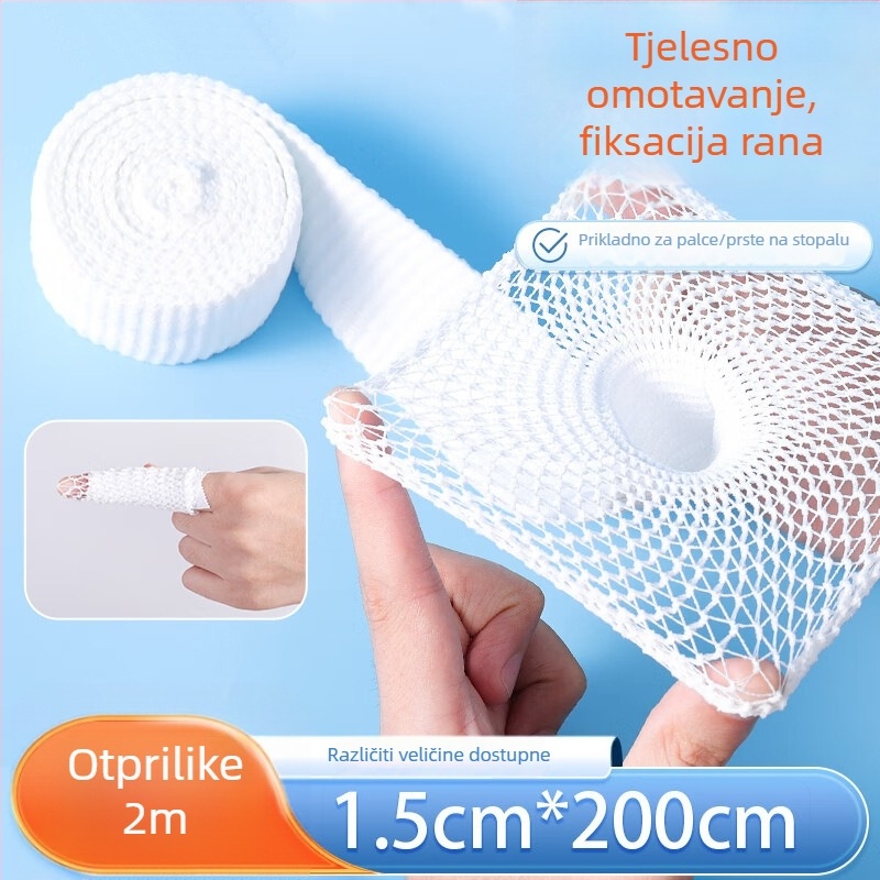 Yilunte prozračna mrežasta elastična tubularna zavoja za glavu, ruku i prste; pogodna za košarku, trčanje i fitness.