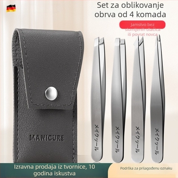 Set klipova za obrve — nehrđajući čelik, podrijetlo Yangjiang, brenda Create a Carpentry Room, privatna oznaka dostupna