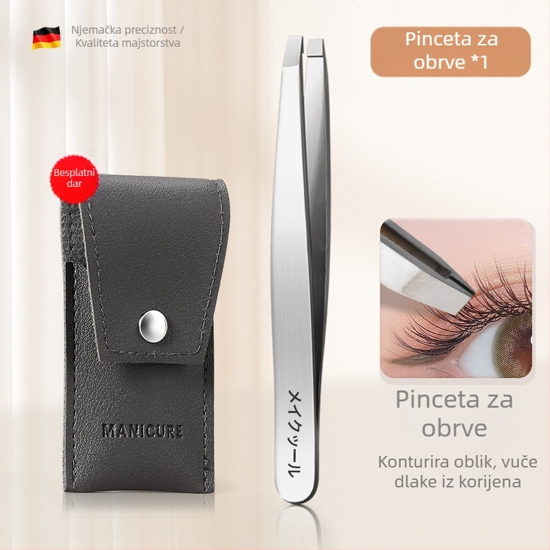 Set klipova za obrve — nehrđajući čelik, podrijetlo Yangjiang, brenda Create a Carpentry Room, privatna oznaka dostupna