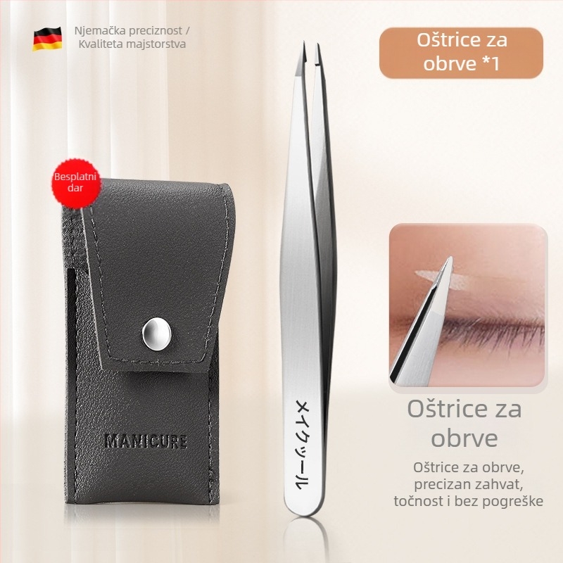 Set klipova za obrve — nehrđajući čelik, podrijetlo Yangjiang, brenda Create a Carpentry Room, privatna oznaka dostupna