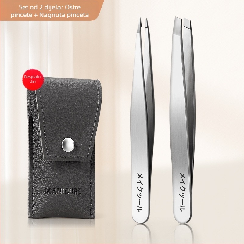 Set klipova za obrve — nehrđajući čelik, podrijetlo Yangjiang, brenda Create a Carpentry Room, privatna oznaka dostupna