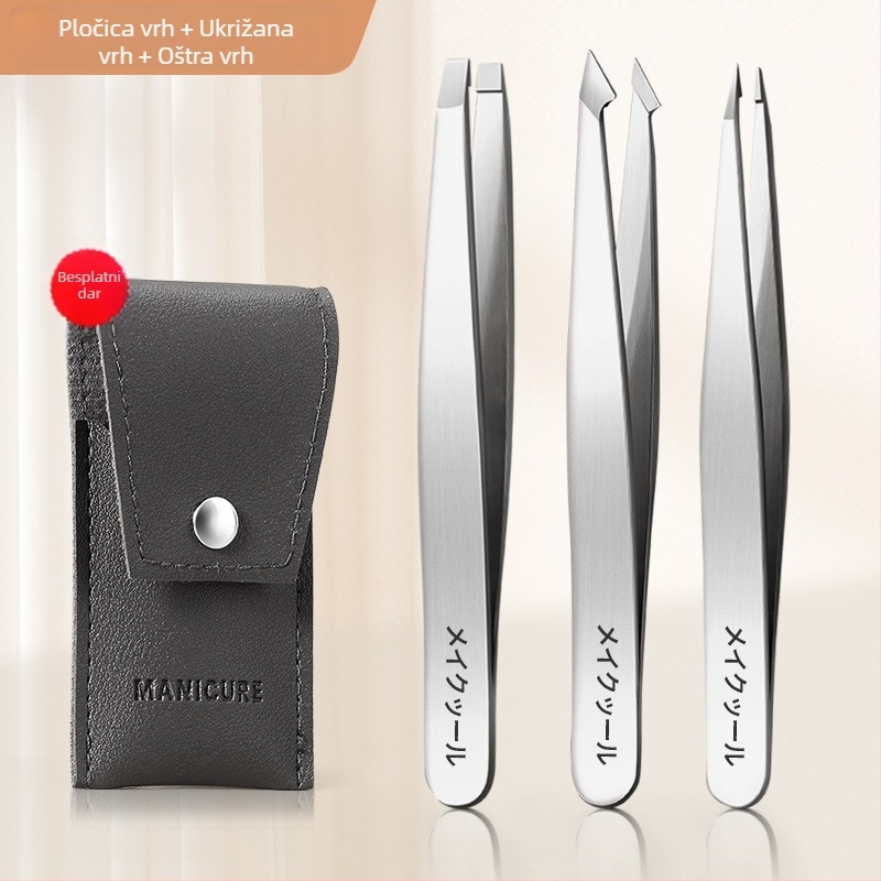 Set klipova za obrve — nehrđajući čelik, podrijetlo Yangjiang, brenda Create a Carpentry Room, privatna oznaka dostupna