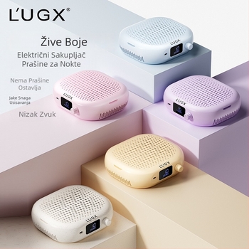 Sakupljač prašine za nokte, punjivi, visoko usisavanje, niski buka, turbinski ventilator, model LG-207/LG-207S