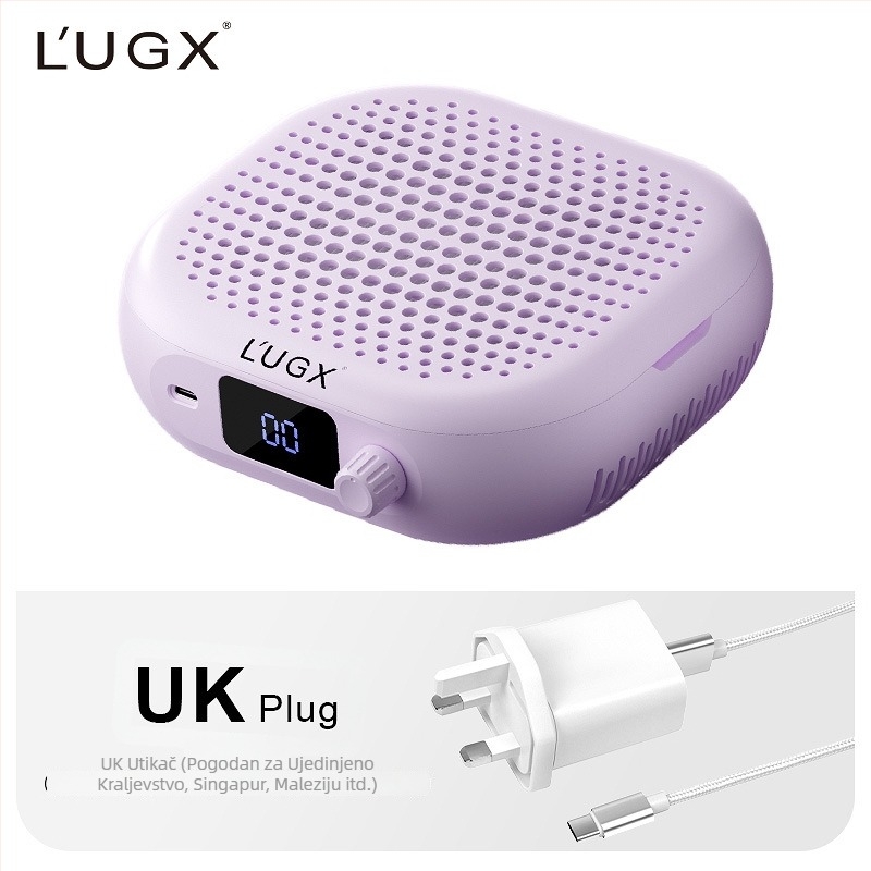 Sakupljač prašine za nokte, punjivi, visoko usisavanje, niski buka, turbinski ventilator, model LG-207/LG-207S