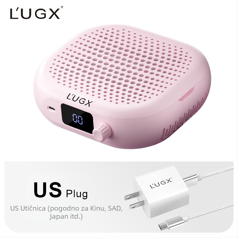 Sakupljač prašine za nokte, punjivi, visoko usisavanje, niski buka, turbinski ventilator, model LG-207/LG-207S