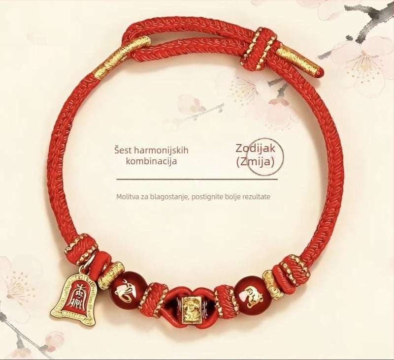 Ručni pleteni narukvica od užeta, unisex, originalni dizajn, proljeće 2026