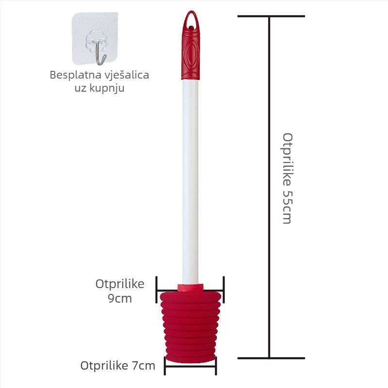 PVC filter za dezodoriranje za poklop kockaste WC, ugradnja