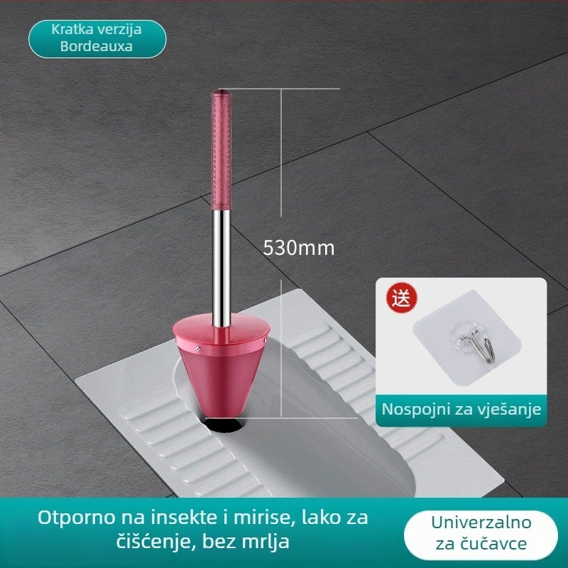 PVC filter za dezodoriranje za poklop kockaste WC, ugradnja