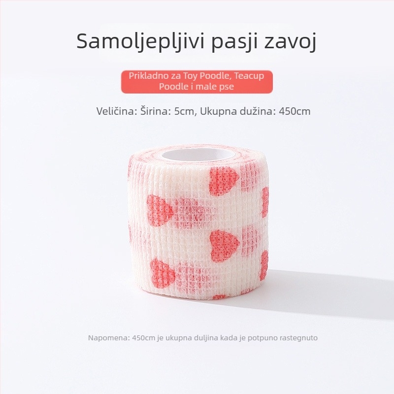 Vodootporne cipele za pse po kiši, protuklizne, sa samoljepljivim zavojem i zaštitom šape — univerzalna prilagodba