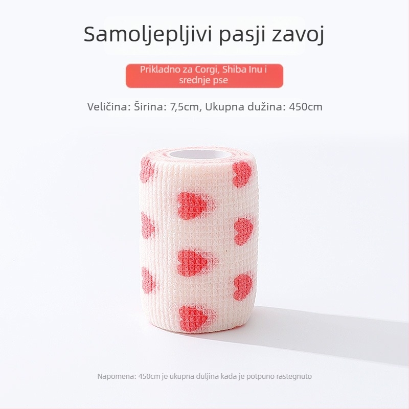 Vodootporne cipele za pse po kiši, protuklizne, sa samoljepljivim zavojem i zaštitom šape — univerzalna prilagodba