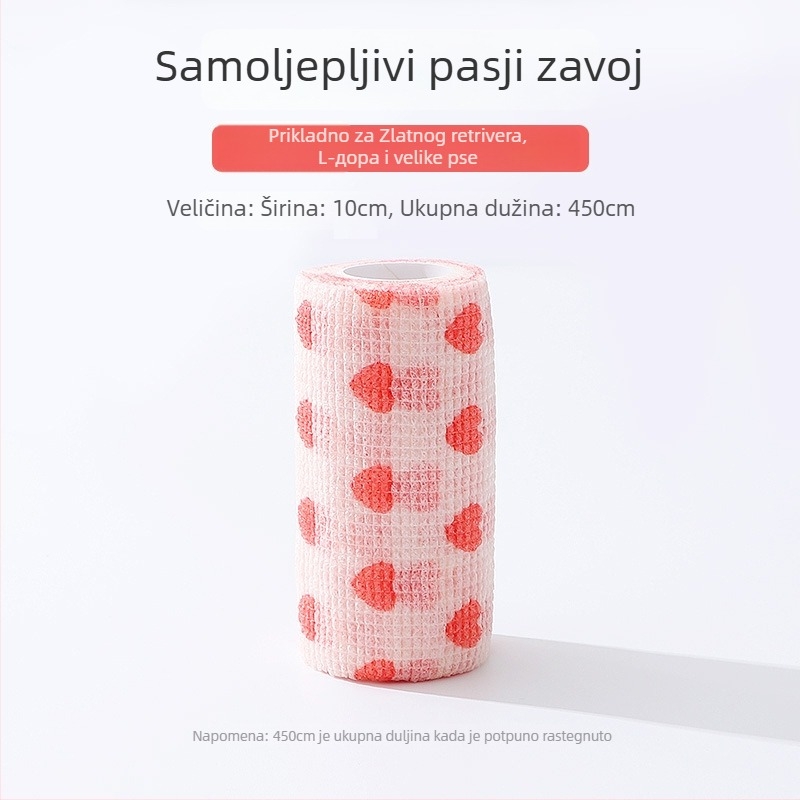 Vodootporne cipele za pse po kiši, protuklizne, sa samoljepljivim zavojem i zaštitom šape — univerzalna prilagodba