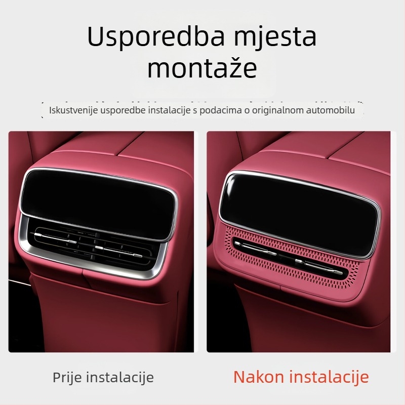 Maska izlaza za stražnji zračni otvor Wenjie M7/M8 — ABS, Mandini, model 202601022127