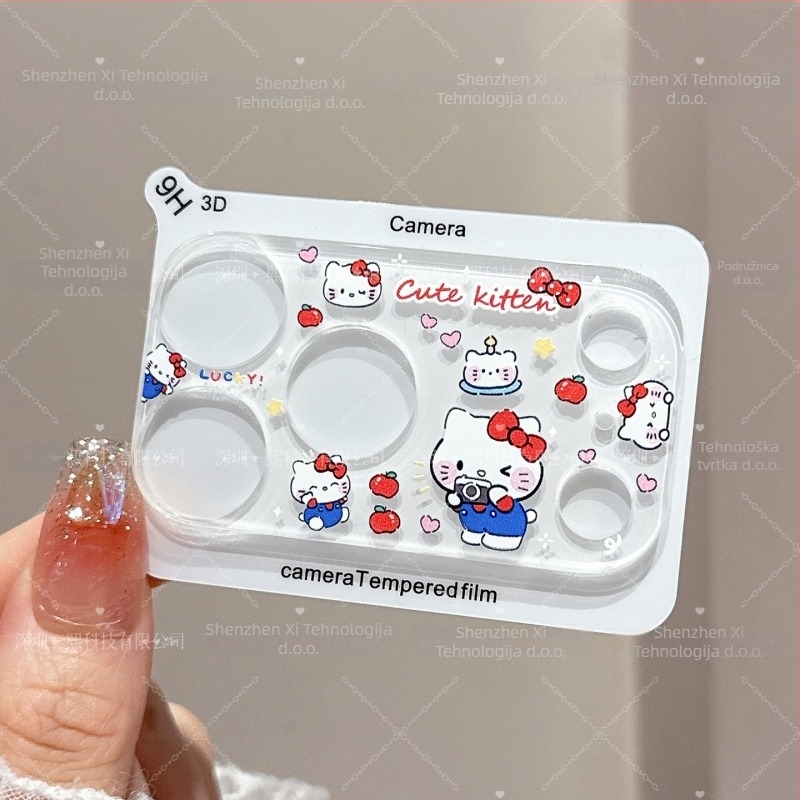 Film za zaštitu objektiva za iPhone 17 Pro – proziran, akrilni, HD, otporno na udarce, potpuno pokriće