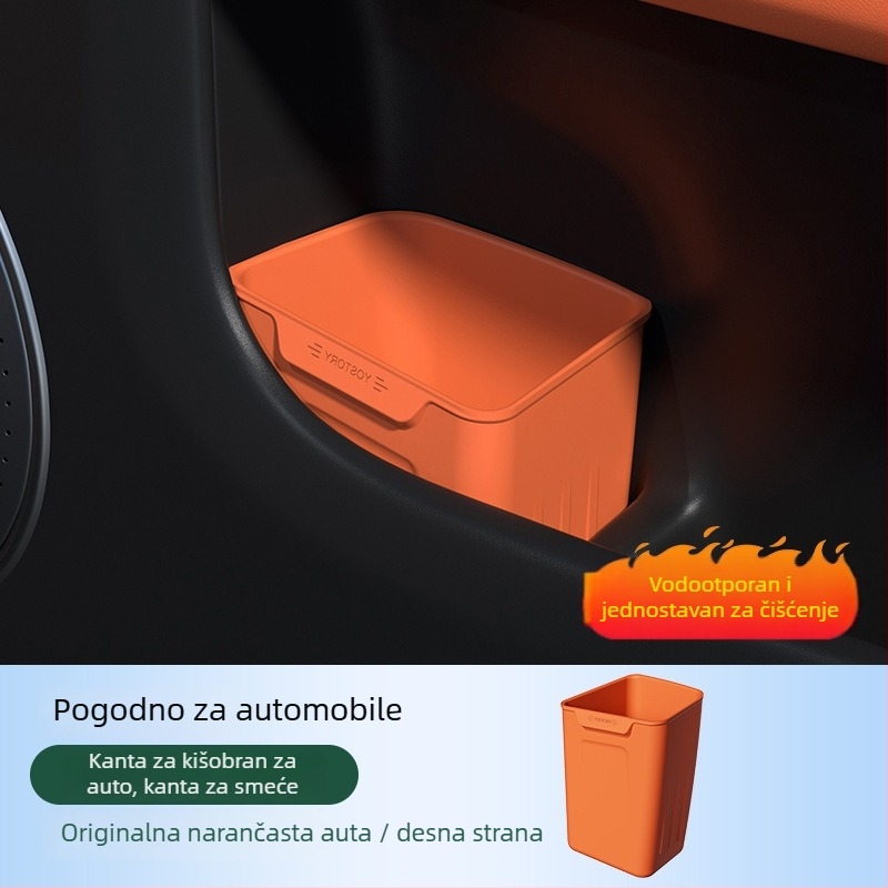 Silikonski vodootporni unutarnji automobilni dodatak: koš za smeće i kutija za pohranu kišobrana za Li Auto Mega