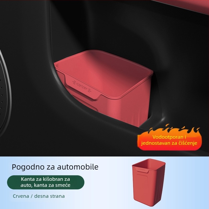 Silikonski vodootporni unutarnji automobilni dodatak: koš za smeće i kutija za pohranu kišobrana za Li Auto Mega