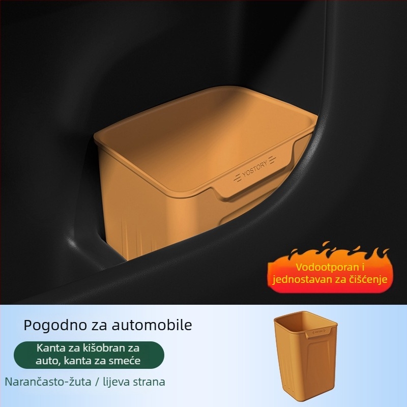 Silikonski vodootporni unutarnji automobilni dodatak: koš za smeće i kutija za pohranu kišobrana za Li Auto Mega