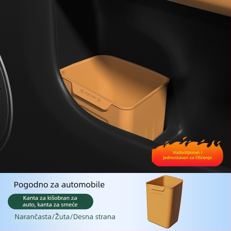 Silikonski vodootporni unutarnji automobilni dodatak: koš za smeće i kutija za pohranu kišobrana za Li Auto Mega