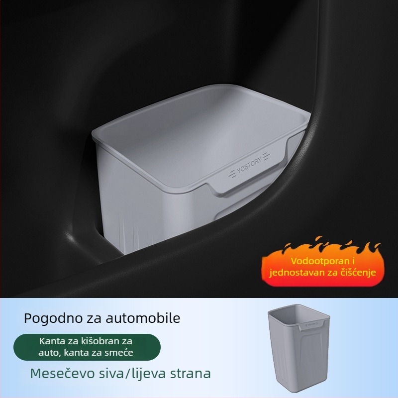Silikonski vodootporni unutarnji automobilni dodatak: koš za smeće i kutija za pohranu kišobrana za Li Auto Mega