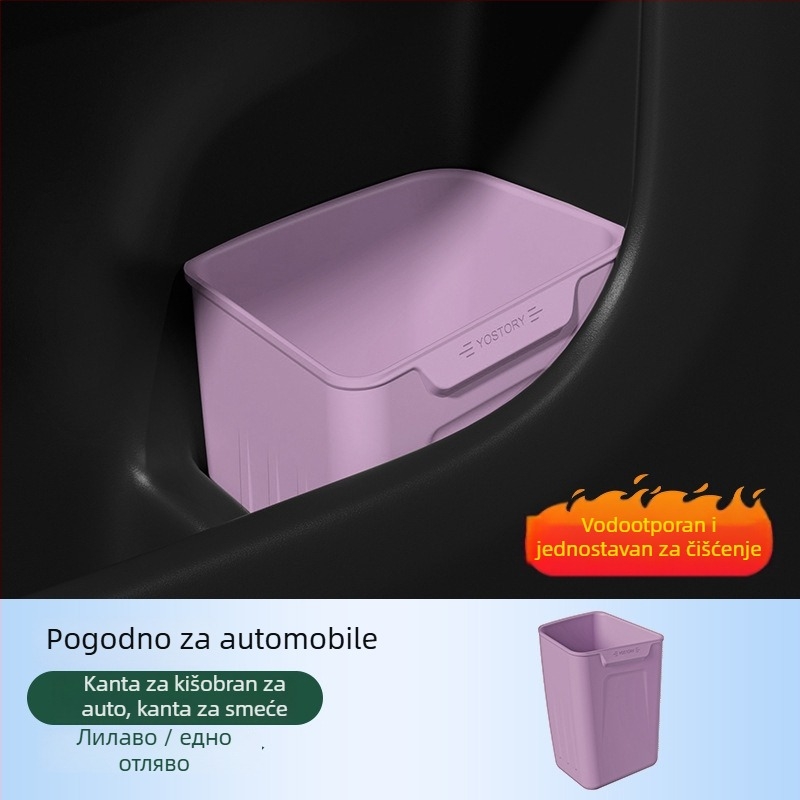 Silikonski vodootporni unutarnji automobilni dodatak: koš za smeće i kutija za pohranu kišobrana za Li Auto Mega