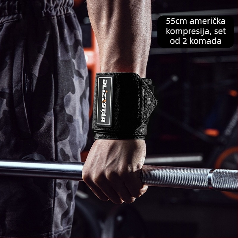 Blizzstar Fitness narukvica za zapešće — Spandex, Zaštita zapešća, Opća upotreba