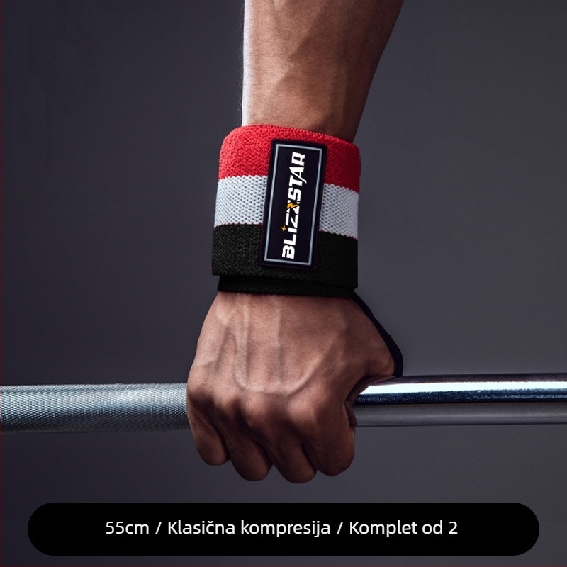 Blizzstar Fitness narukvica za zapešće — Spandex, Zaštita zapešća, Opća upotreba