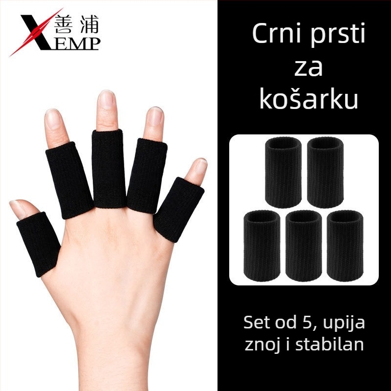 Zaštita prsta za košarku – samoljepiva, kompresija, sprječavanje uganuća, podrška zglobu prsta, odrasli, poliestersko vlakno
