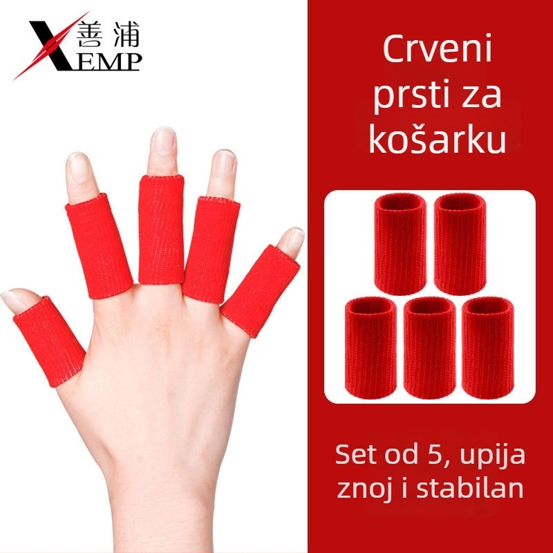 Zaštita prsta za košarku – samoljepiva, kompresija, sprječavanje uganuća, podrška zglobu prsta, odrasli, poliestersko vlakno