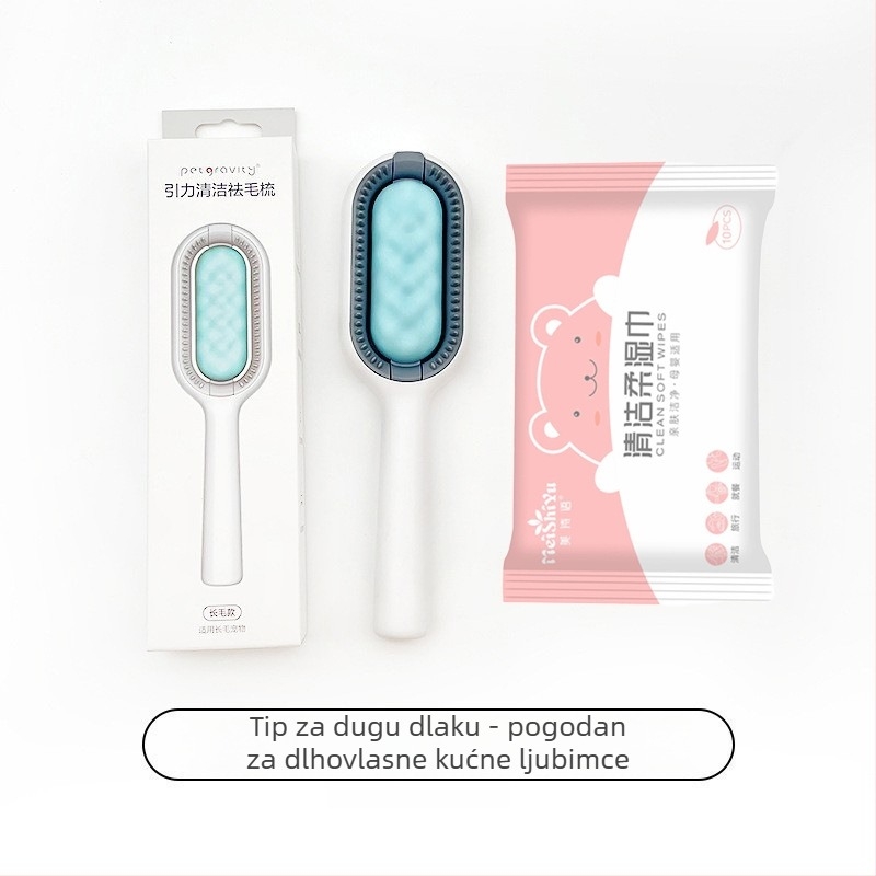 Četka za uklanjanje dlaka kućnih ljubimaca – ABS materijal, licencirana privatna oznaka, pakiranje 45, Marka: Pet has gravity