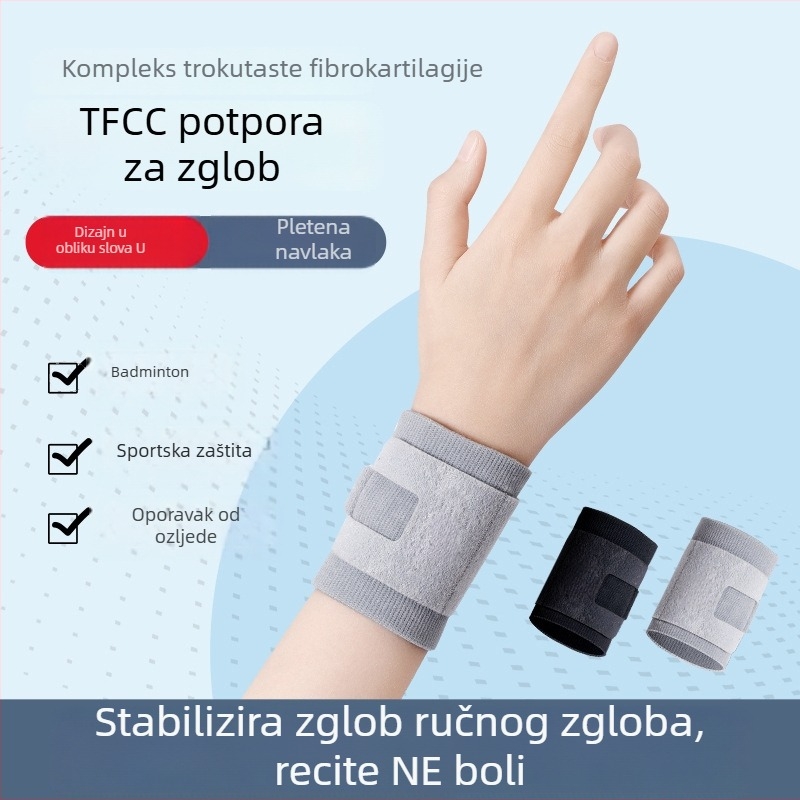Zaštitnik zapešća za tenis i badminton, zaštita od uganuća i preopterećenja, za muškarce i žene, sportski zaštitnik zapešća