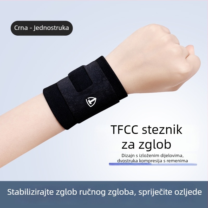 Zaštitnik zapešća za tenis i badminton, zaštita od uganuća i preopterećenja, za muškarce i žene, sportski zaštitnik zapešća