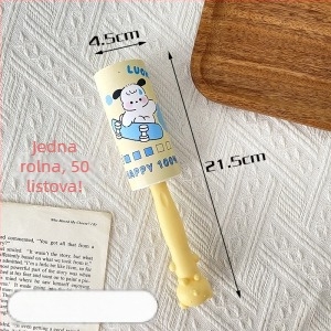 Mu qixi Cartoon set rolera za uklanjanje dlaka s zamjenskim listićima — plastični uređaj