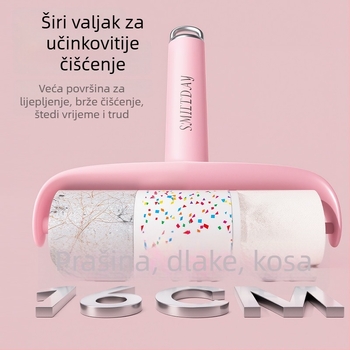 Zamjenski lint roller s tearable rolom za uklanjanje mačjih dlaka, čišćenje odjeće i dlaka — Materijal: plastika, Marka Yi wei, Stil: Moderno jednostavno