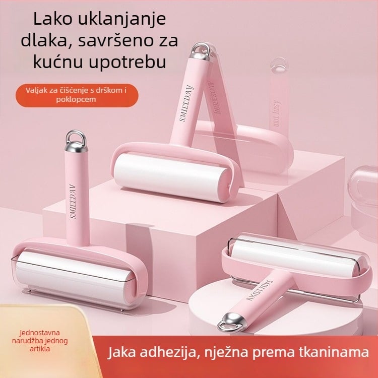 Zamjenski lint roller s tearable rolom za uklanjanje mačjih dlaka, čišćenje odjeće i dlaka — Materijal: plastika, Marka Yi wei, Stil: Moderno jednostavno