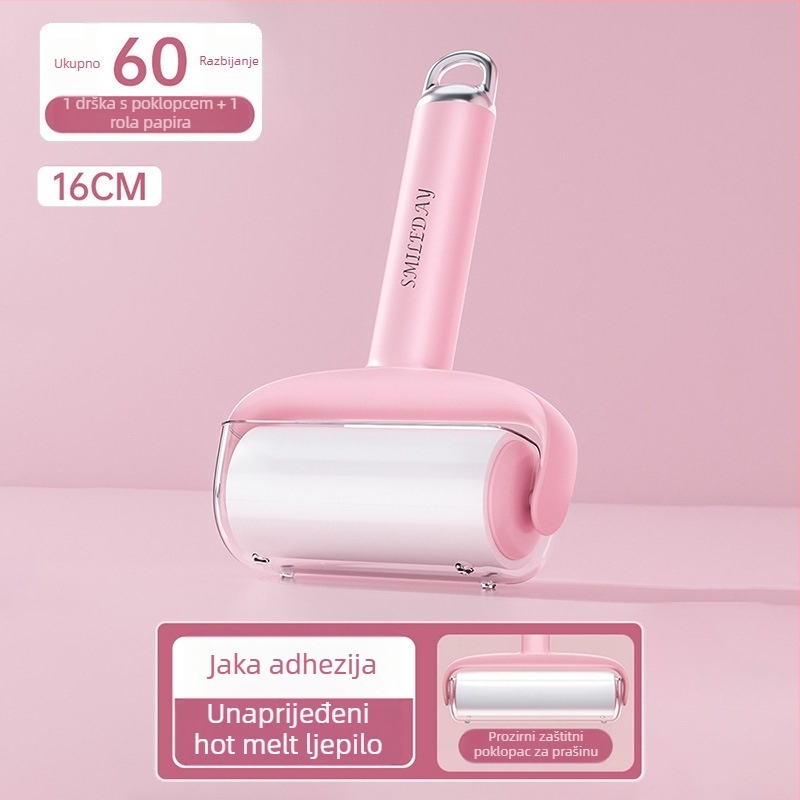 Zamjenski lint roller s tearable rolom za uklanjanje mačjih dlaka, čišćenje odjeće i dlaka — Materijal: plastika, Marka Yi wei, Stil: Moderno jednostavno