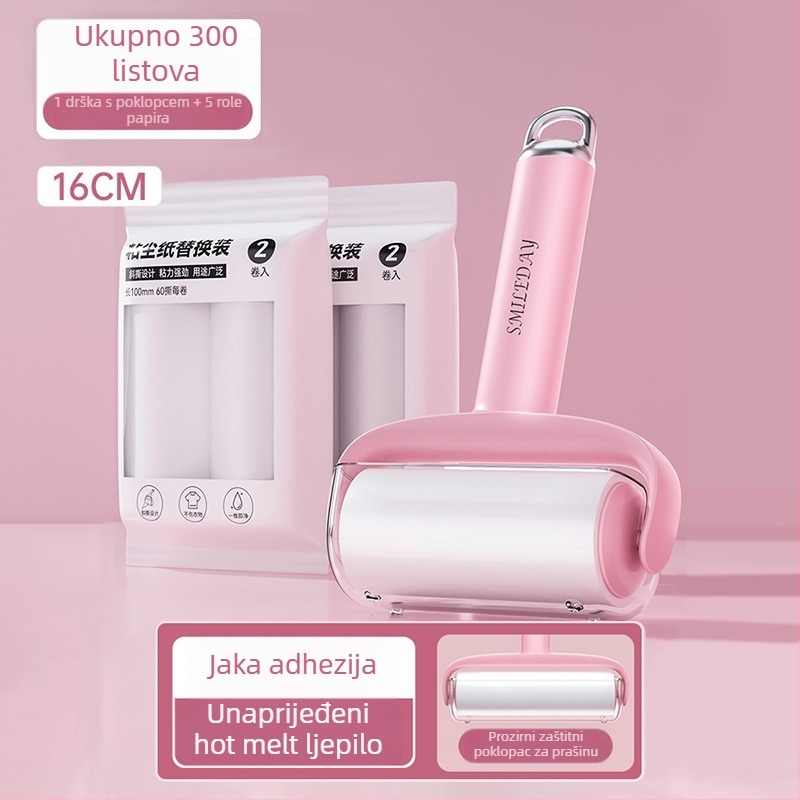 Zamjenski lint roller s tearable rolom za uklanjanje mačjih dlaka, čišćenje odjeće i dlaka — Materijal: plastika, Marka Yi wei, Stil: Moderno jednostavno