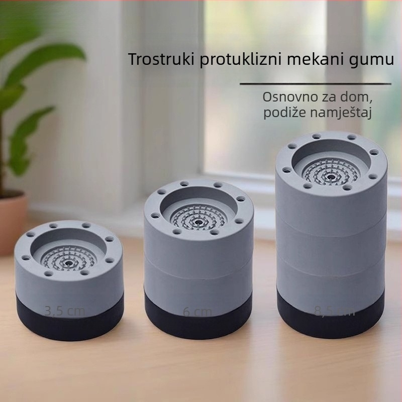 Podloška za podizanje visine nogu stola | Materijal: polietilen | Model: kutna potpora stola | Stil: moderni minimalistizam