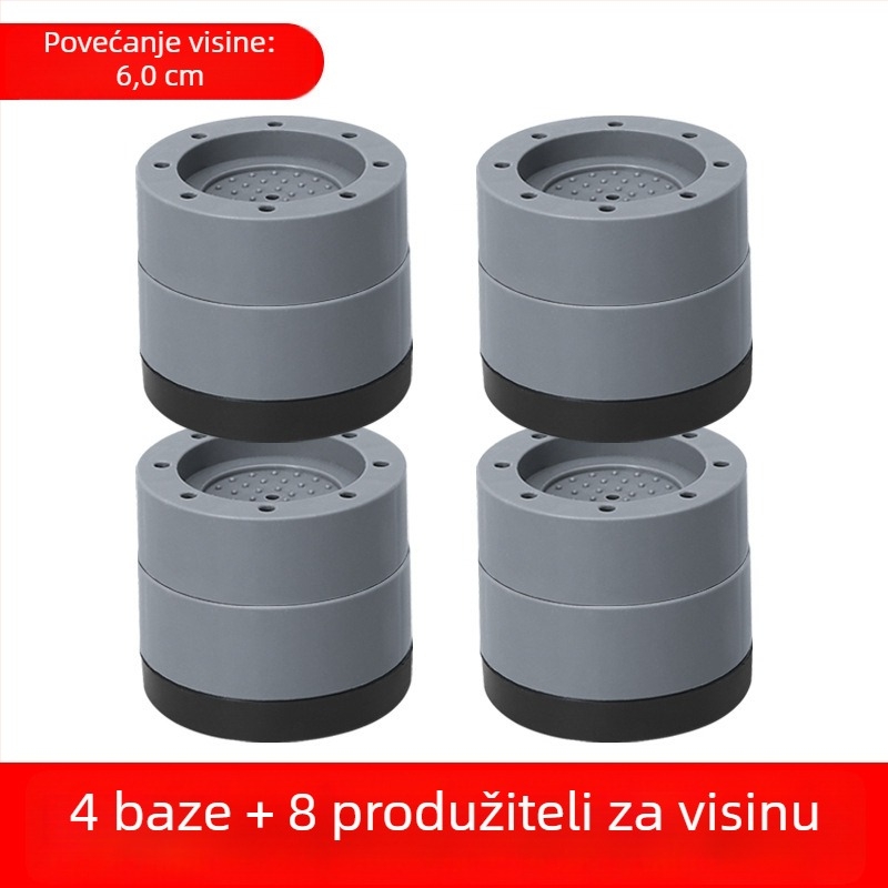 Podloška za podizanje visine nogu stola | Materijal: polietilen | Model: kutna potpora stola | Stil: moderni minimalistizam